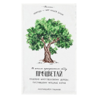 Набор кухонных полотенец Доляна &laquo;Красота повсюду&raquo;, 35х60см-4шт, 100% хлопок