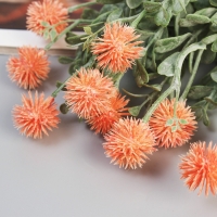 Букет "Мордовник элит галант" 29 см, микс, с напылением Букет "Мордовник элит галант" 29 см, микс, с напылением