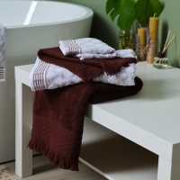 Полотенце махровое Love Life &laquo;Аморе&raquo; 50х90 см, коричневый, 100% хл, 450 гр/м2