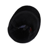 Шлем для верховой езды, бархат, одноразмерный, охват головы 61 см, черный Шлем для верховой езды, бархат, одноразмерный, охват головы 61 см, черный