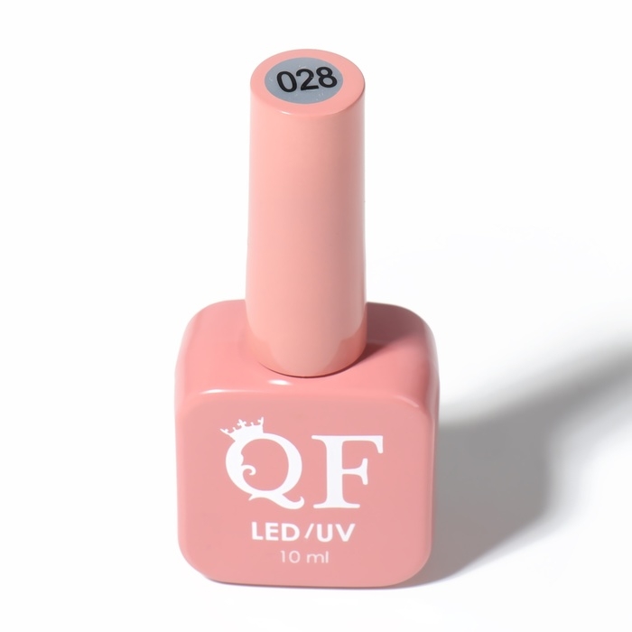 Гель лак для ногтей &laquo;NUDE COLOR GLOW&raquo;, 3-х фазный, 10 мл, LED/UV, цвет фиолетовый (28)