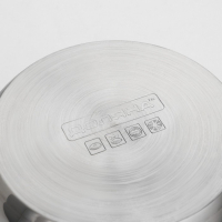 Кастрюля из нержавеющей стали с крышкой Доляна «Роскошь», 3 л, d=20 см Кастрюля из нержавеющей стали с крышкой Доляна «Роскошь», 3 л, d=20 см