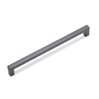 Ручка-скоба CAPPIO SQUARE RSC007, алюминий, м/о 192 мм, цвет графит Ручка-скоба CAPPIO SQUARE RSC007, алюминий, м/о 192 мм, цвет графит