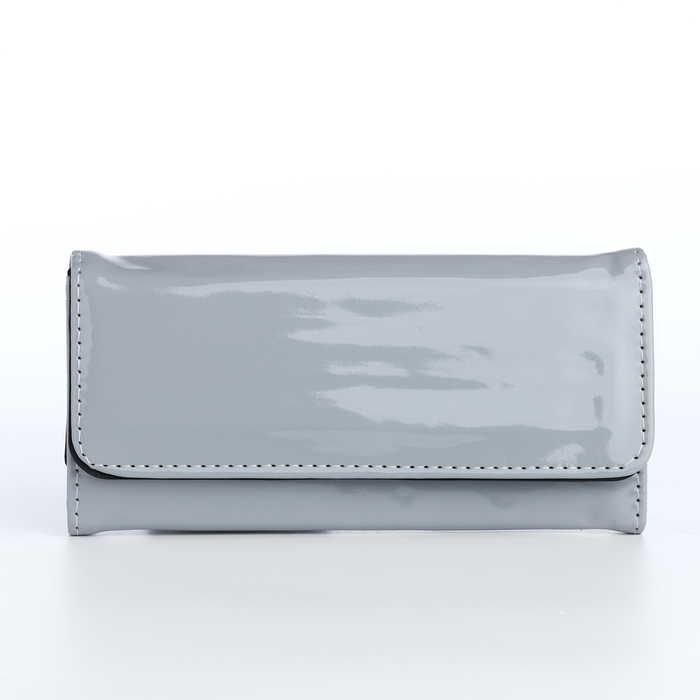 Кошелёк женский на магните, цвет серый Кошелёк женский на магните, цвет серый