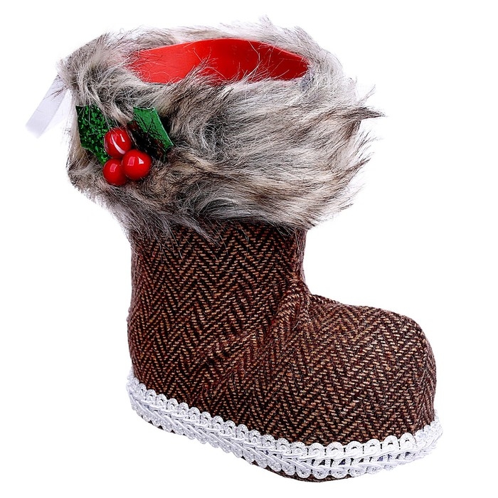 Конфетница &laquo;Сапожок&raquo;, зигзаг, цвета МИКС