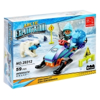 Конструктор Арктика &laquo;Снегоход&raquo;, 59 деталей