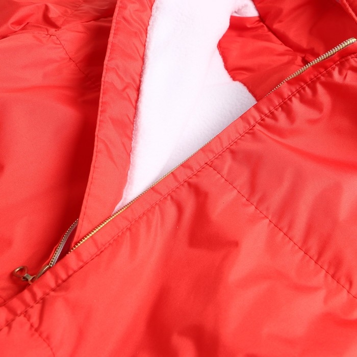 Комбинезон детский, цвет красный, рост 80 см