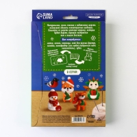 Новогодний набор для создания игрушки из шерсти «Новый год! Корги в шапочке» Новогодний набор для создания игрушки из шерсти «Новый год! Корги в шапочке»