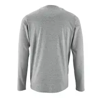Футболка с длинным рукавом Imperial LSL Men серый меланж, размер 3XL Футболка с длинным рукавом Imperial LSL Men серый меланж, размер 3XL