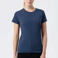 Футболка женская Regent Fit Women синий меланж, размер L