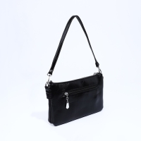 Сумка кросс-боди на молнии, цвет чёрный