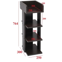 Стеллаж Норд №1, 250х300х764, Венге Стеллаж Норд №1, 250х300х764, Венге