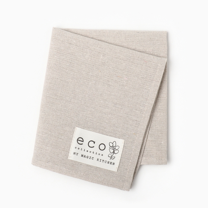 Полотенце Доляна My magic kitchen, 35х60±2 см, рогожка, хлопок, 160 г/м2 Полотенце Доляна My magic kitchen, 35х60±2 см, рогожка, хлопок, 160 г/м2