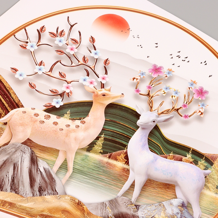 Наклейка 3Д интерьерная Дзенский сад 135*56см Наклейка 3Д интерьерная Дзенский сад 135*56см