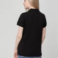 Рубашка поло женская Virma lady, черная, размер S