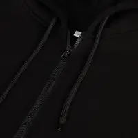 Толстовка унисекс оверсайз Zippy, черная, размер XL/XXL Толстовка унисекс оверсайз Zippy, черная, размер XL/XXL