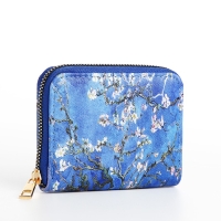Кошелёк на молнии, цвет синий/голубой Кошелёк на молнии, цвет синий/голубой