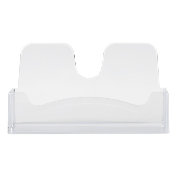 Подставка для визиток Стамм, прозрачная