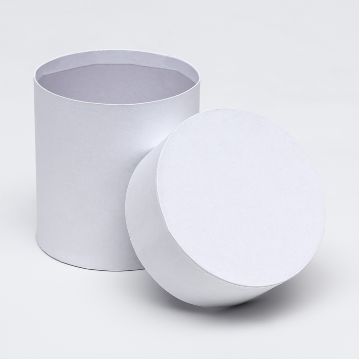 Набор круглых коробок 10 в 1 Белизна,23х23 - 13-13 см Набор круглых коробок 10 в 1 Белизна,23х23 - 13-13 см