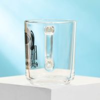 Кружка стеклянная &laquo;Питерская интеллигенция&raquo;, 200 мл