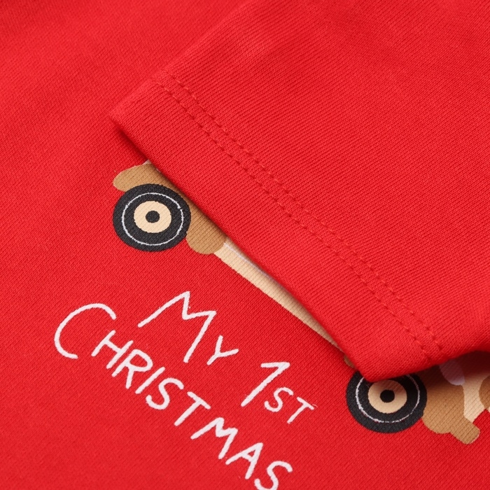 Боди Крошка Я "My 1st Christmas", рост 86-92 см