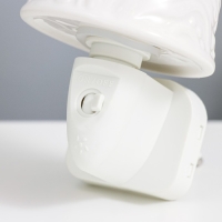 Ночник "Узор" белый 7,8х7,8х12 см Ночник "Узор" белый 7,8х7,8х12 см