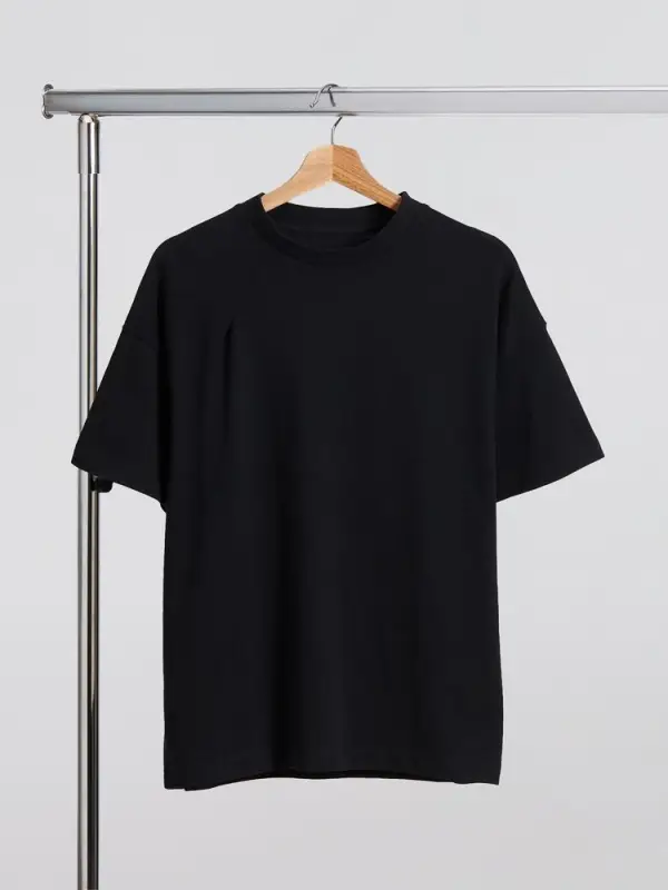 Футболка оверсайз унисекс Sinkopa, черная, размер XS/S