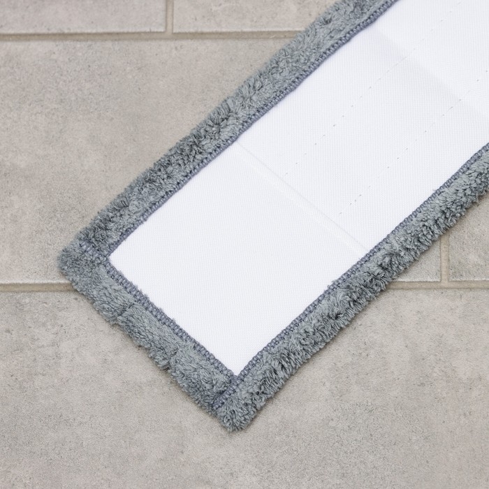 Насадка для плоской швабры Raccoon, 43&times;13 см, микрофибра