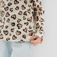 Футболка с длинным рукавом KAFTAN Leo love размер 38 (146-152см)