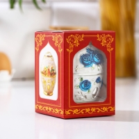 Подставка под зубочистки «Яйцо», 11×8 см, цвет белый Подставка под зубочистки «Яйцо», 11×8 см, цвет белый