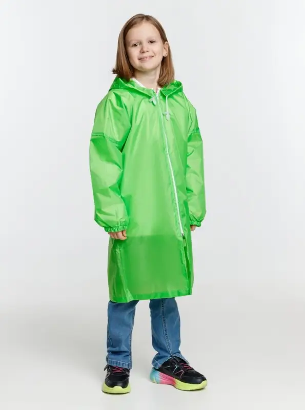 Дождевик детский Rainman Kids, зеленое яблоко, 7-9 лет