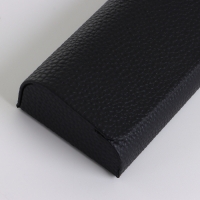 Футляр для очков на магните, длина 16 см, цвет чёрный