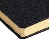 Ежедневник Saffian, недатированный, черный Ежедневник Saffian, недатированный, черный