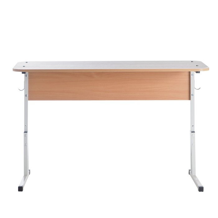 Стол ученический закруг. двухместный регулируемый по высоте, ростовая группа №3-7,