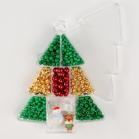 Набор для творчества «Новогоднее украшение из бусин», виды МИКС Набор для творчества «Новогоднее украшение из бусин», виды МИКС