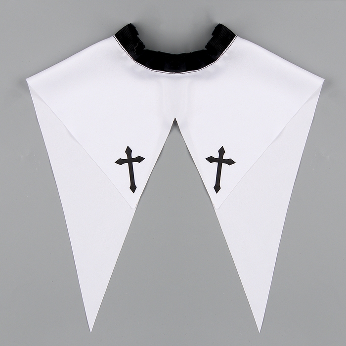 Карнавальный набор &laquo;Монашка&raquo;, головной убор: платок, воротник, чулки