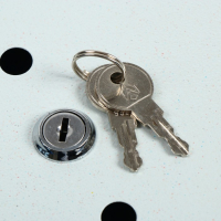 Ящик почтовый с замком, вертикальный &laquo;Герб&raquo;, синий