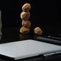 Игра &laquo;Гора камней&raquo;, сосна и береза, 9 элементов