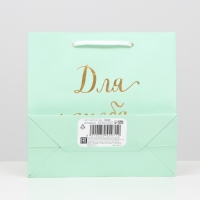 Пакет подарочный крафт "Для тебя", зелёный, 22,5 х 23 х 10 см, набор 12 шт. Пакет подарочный крафт "Для тебя", зелёный, 22,5 х 23 х 10 см, набор 12 шт.