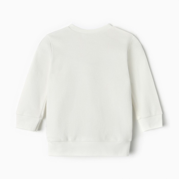 Комплект детский, цвет молоко, рост 86 см