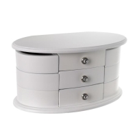 Шкатулка для украшений &laquo;Веер с раздвижными ящиками&raquo;, дерево, 26.3&times;14.2&times;13 см