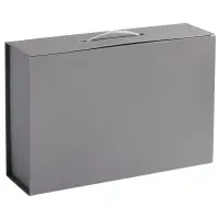Коробка Case, подарочная, серебристая Коробка Case, подарочная, серебристая
