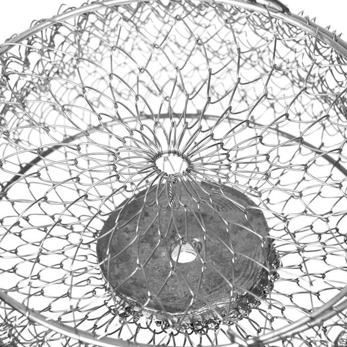 Кормушка металлическая оцинкованная, 2 л