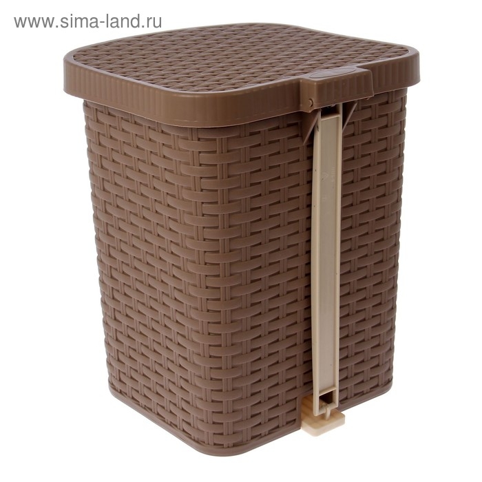 Контейнер для мусора с педалью &laquo;Артлайн&raquo;, 12 л, цвет МИКС