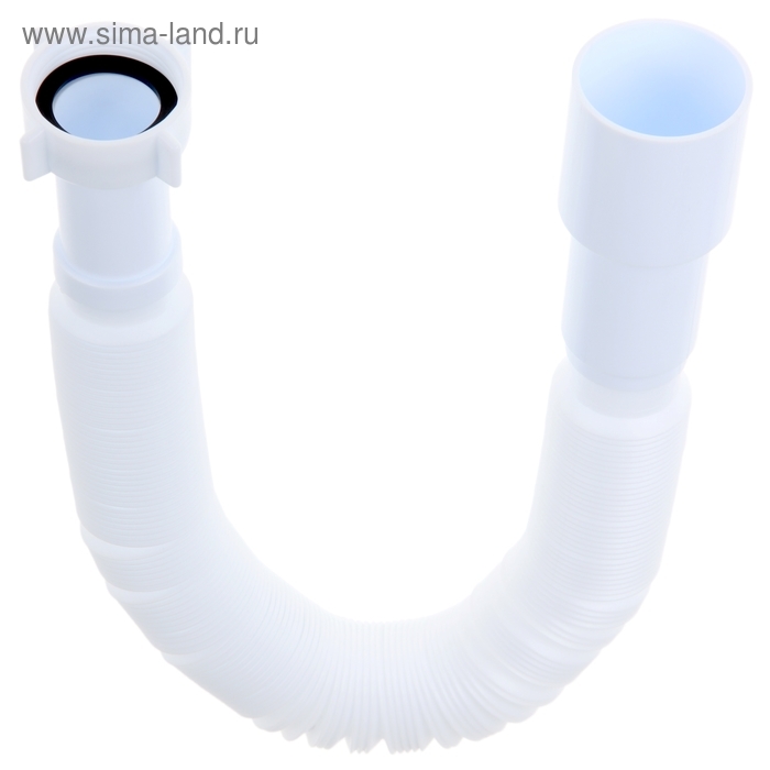 Гофросифон "АНИ Пласт" K216, 1 1/4" х 40/50 мм, удлинённый, без выпуска, L= 541-1371 мм