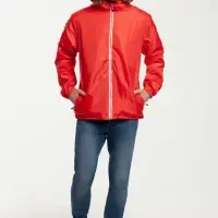 Ветровка мужская Fastplant красная, размер S
