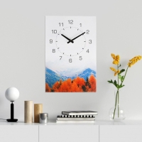 Часы-картина настенные "Осенний лес", плавный ход, 40 х 60 см Часы-картина настенные "Осенний лес", плавный ход, 40 х 60 см