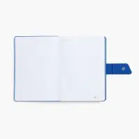 Ежедневник Boom, недатированный, черный c ярко-синий