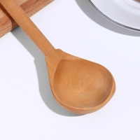 Ложка полубаская, вареная, цвет дуб Ложка полубаская, вареная, цвет дуб