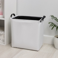 Корзина бельевая текстильная Доляна &laquo;Тигра&raquo;, с ручками, 38&times;27&times;37 см